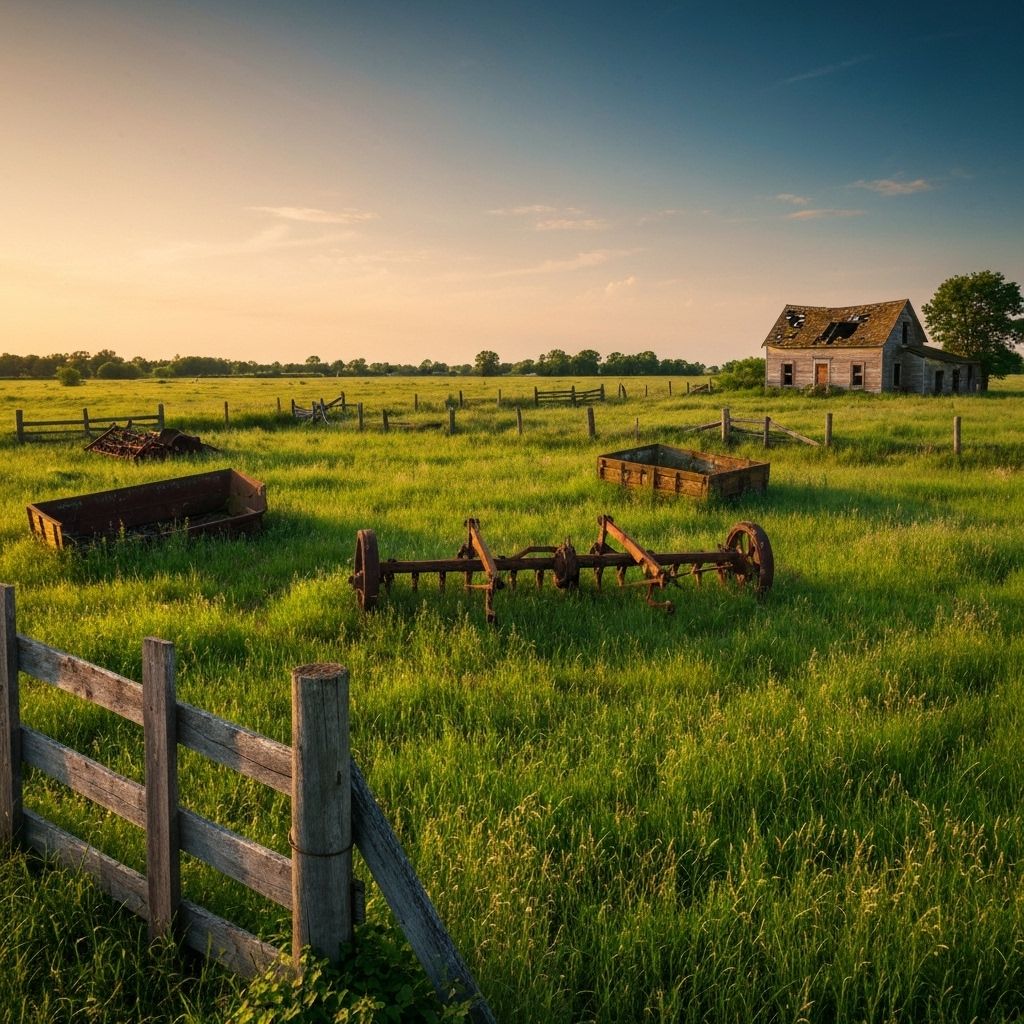 Agricultural Land Reclamation - Before