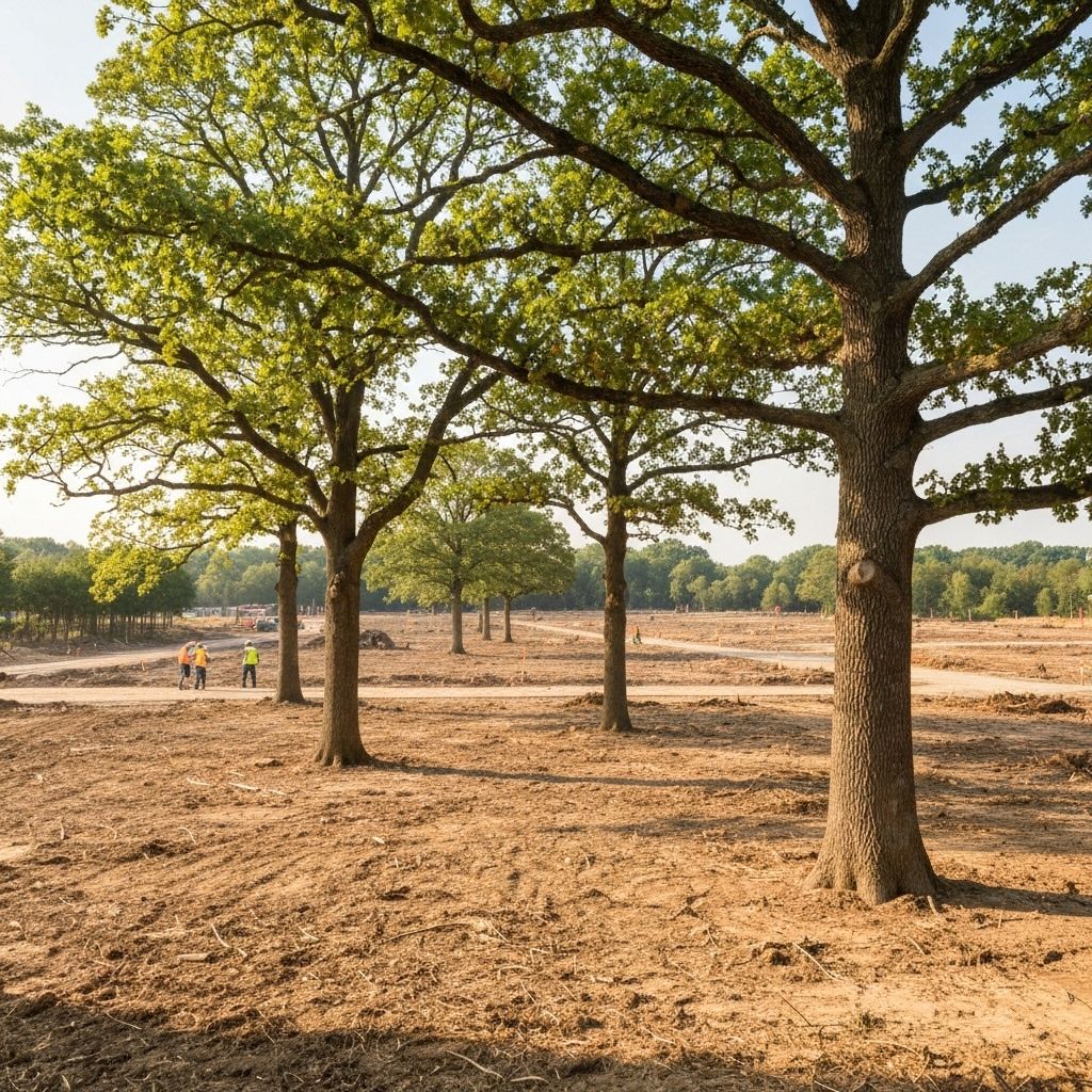 Residential Development Site Preparation - After